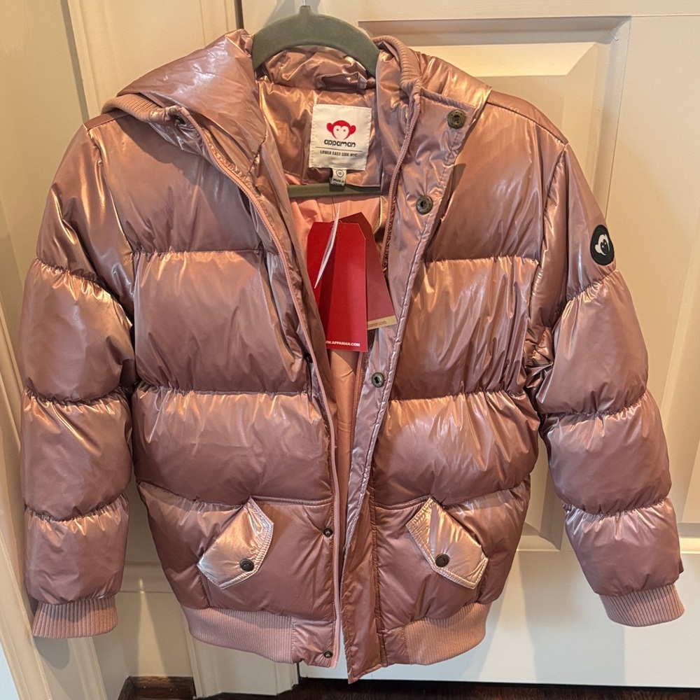 Appaman Pink Puffer coat